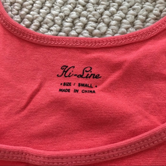 Hi-Line by Madewell Tank Top Size S - Picture 4 of 5